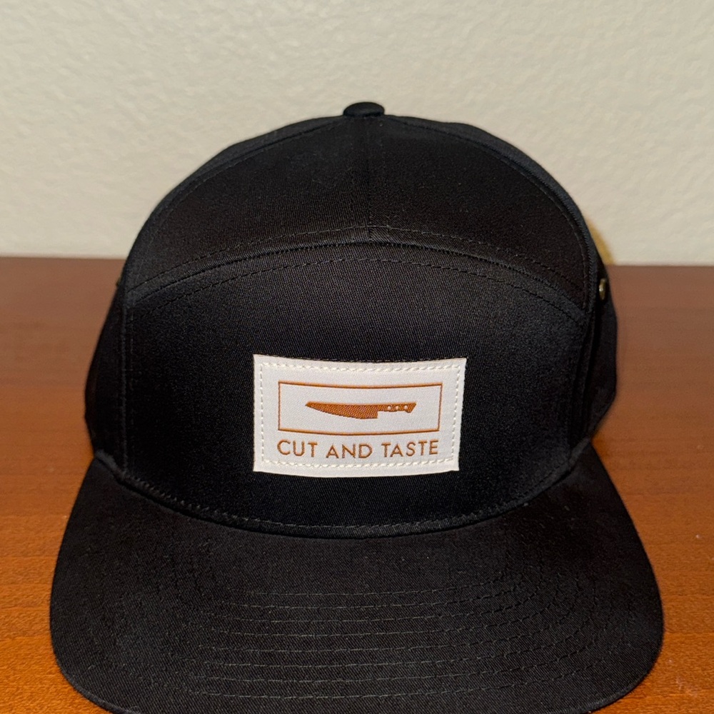 Black Cut and Taste Cap